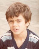 Foto de Alejandro Javier Ropolo a los 8 aos