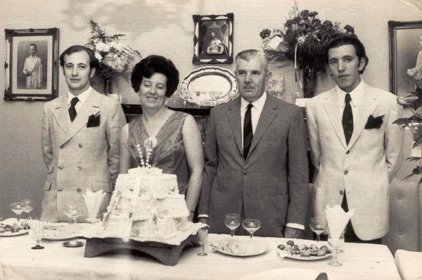 La Familia en las Bodas de Plata (Ao 1970)