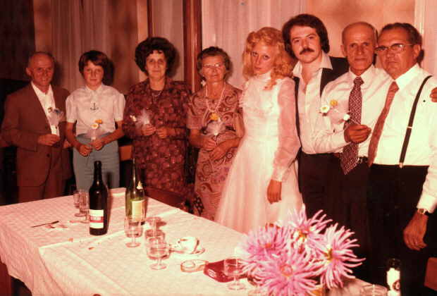 La Familia de Bartolomeo Ropolo con familiares y amigos (Ao 1987)
