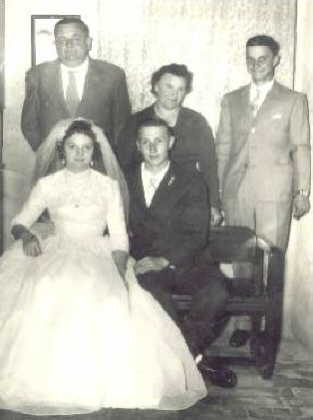 Casamiento de Elda e Italo Carretta con Familiares