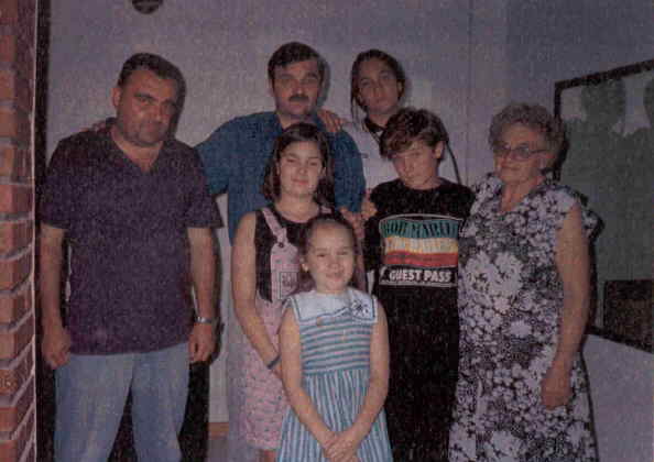 Escilda Clara Rocchia con sus Hijos y Nietos (Ao 1995)
