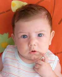 Foto de Federico Sorba Casalegno a los 3 meses