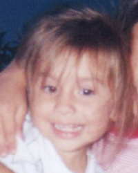 Foto de Gina Brunella Reale a los 4 aos