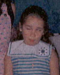 Foto de Maria Laura Podio a los 7 aos