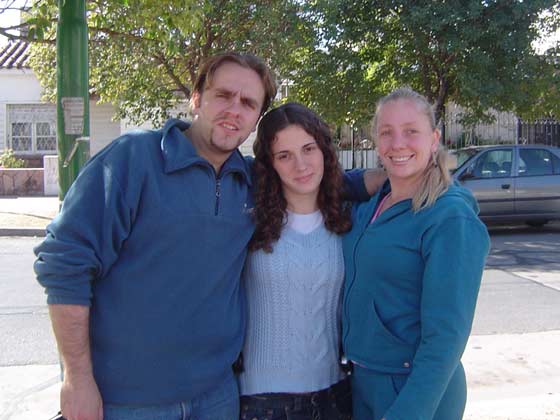 Adriana con primos en Crdoba (Ao 2.006)