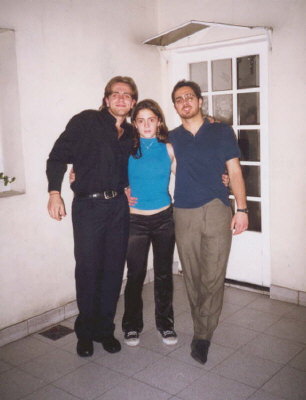 Con mi Hermano Alejandro y Primo Guillermo (Ao 2.000)