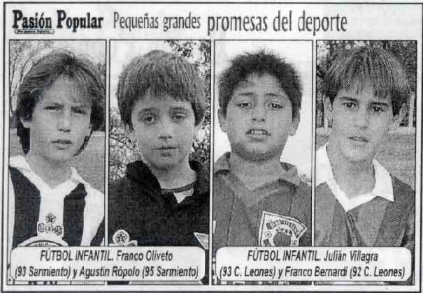 Agustn Ropolo en su deporte favorito