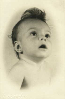 Alicia Noemi Ropolo en su primer ao (1957)