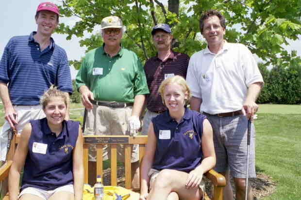 Ben Favero en el Bristlecone Pines Golf Club in Hartland (Jun/2002)