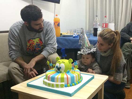 Genaro en su 1 cumpleao (2015)