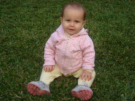 Juliana a los 9 meses (Jul/2008)