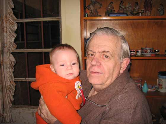 Reinaldo con su nieto Salvatore (Mar/2.007)