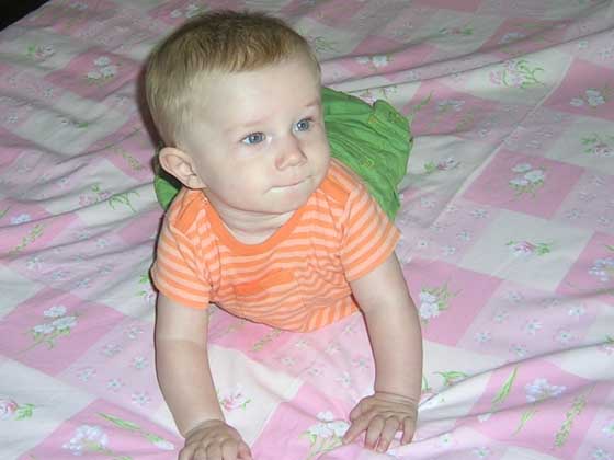 Riccardo a los 5 meses (Set/2007)
