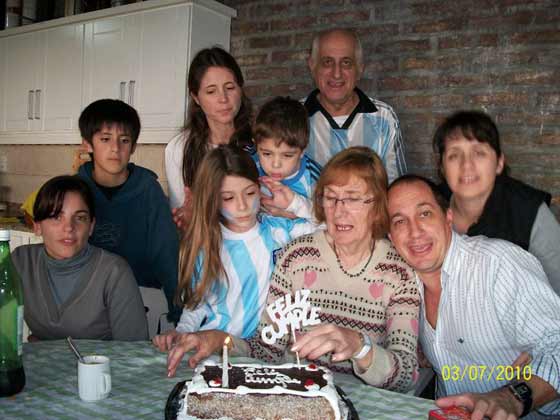 Susana Maria Giaime en su 66 cumpleaos (Ao 2010)