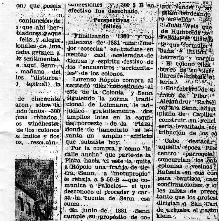 Publicaci�n del Diario La Opinion del 1977